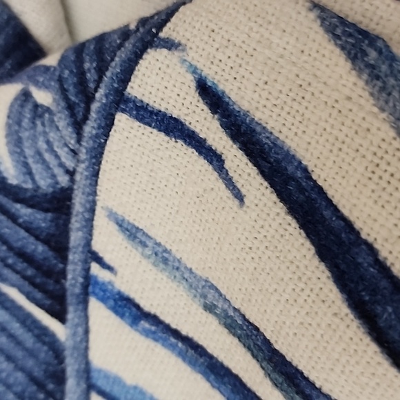 Coastal Collection Throw Blanket Made in India 100%  Cotton Lg Tassels - Picture 8 of 8